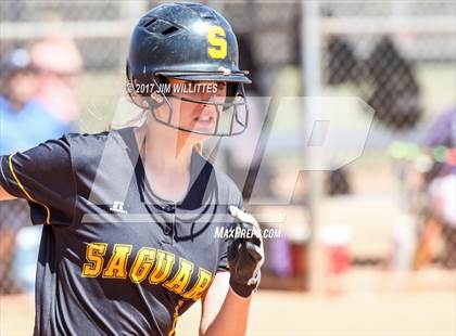 Thumbnail 2 in Saguaro vs. Tempe (Chandle Prep Softball Classic)  photogallery.