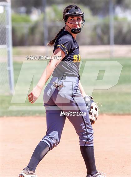 Thumbnail 2 in Saguaro vs. Tempe (Chandle Prep Softball Classic)  photogallery.