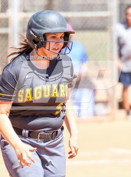Thumbnail 2 in Saguaro vs. Tempe (Chandle Prep Softball Classic)  photogallery.