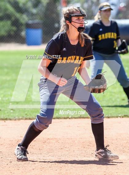 Thumbnail 1 in Saguaro vs. Tempe (Chandle Prep Softball Classic)  photogallery.