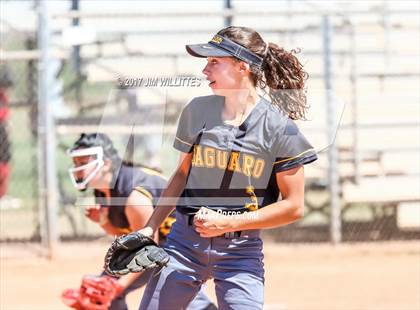 Thumbnail 1 in Saguaro vs. Tempe (Chandle Prep Softball Classic)  photogallery.