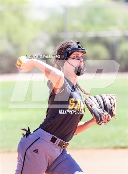 Thumbnail 3 in Saguaro vs. Tempe (Chandle Prep Softball Classic)  photogallery.