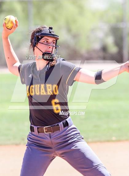 Thumbnail 1 in Saguaro vs. Tempe (Chandle Prep Softball Classic)  photogallery.
