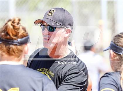 Thumbnail 1 in Saguaro vs. Tempe (Chandle Prep Softball Classic)  photogallery.