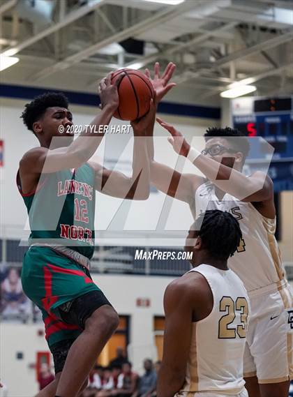 Thumbnail 2 in Lawrence North @ Decatur Central (Marion County Tournament) photogallery.