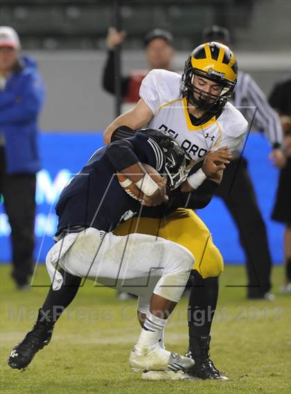 Thumbnail 1 in Del Oro vs. Bakersfield (CIF State D1 Final) photogallery.