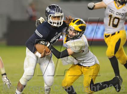 Thumbnail 2 in Del Oro vs. Bakersfield (CIF State D1 Final) photogallery.