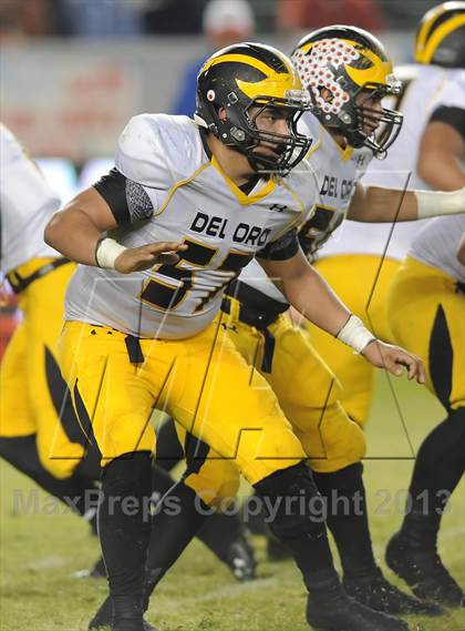 Thumbnail 3 in Del Oro vs. Bakersfield (CIF State D1 Final) photogallery.