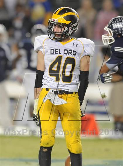 Thumbnail 3 in Del Oro vs. Bakersfield (CIF State D1 Final) photogallery.