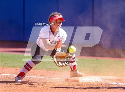 Thumbnail 1 in Moore vs Mustang (OSSAA 6A Round 1 Playoff) photogallery.
