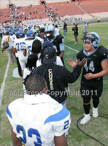 Thumbnail 3 in Crenshaw vs. Carson (CIF LA City Section D1 Final) photogallery.