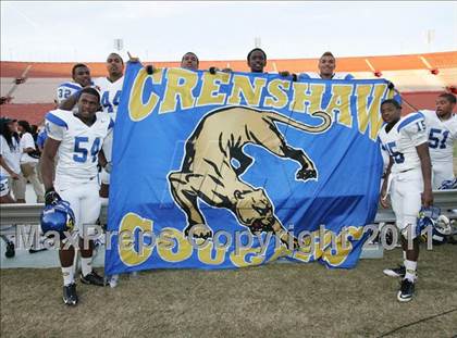 Thumbnail 2 in Crenshaw vs. Carson (CIF LA City Section D1 Final) photogallery.
