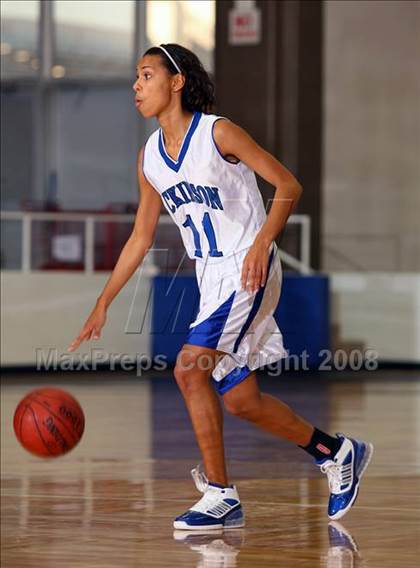 Thumbnail 3 in Dickinson @ Eastwood (McDonald's Texas Invitational) photogallery.