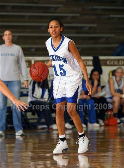 Thumbnail 3 in Dickinson @ Eastwood (McDonald's Texas Invitational) photogallery.
