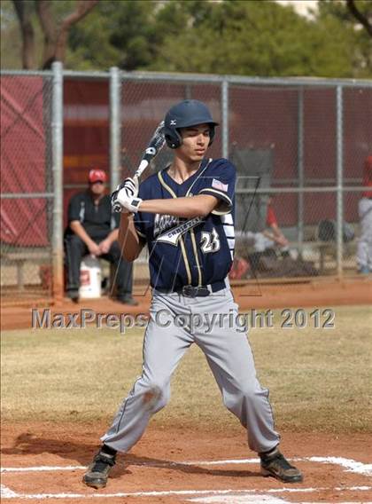 Thumbnail 1 in Sandy Valley vs. Lake Mead Academy (Spring Slam Tournament) photogallery.