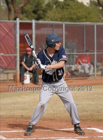 Thumbnail 1 in Sandy Valley vs. Lake Mead Academy (Spring Slam Tournament) photogallery.