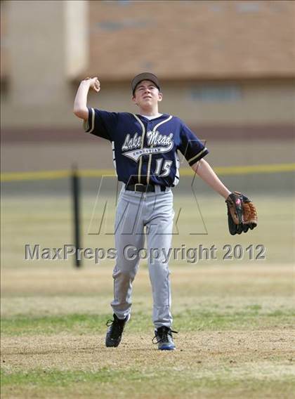 Thumbnail 3 in Sandy Valley vs. Lake Mead Academy (Spring Slam Tournament) photogallery.