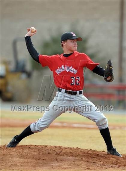 Thumbnail 2 in Sandy Valley vs. Lake Mead Academy (Spring Slam Tournament) photogallery.