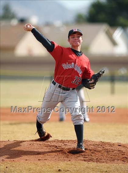 Thumbnail 2 in Sandy Valley vs. Lake Mead Academy (Spring Slam Tournament) photogallery.