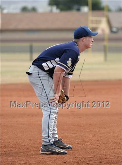 Thumbnail 2 in Sandy Valley vs. Lake Mead Academy (Spring Slam Tournament) photogallery.