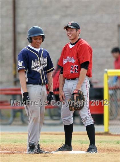 Thumbnail 2 in Sandy Valley vs. Lake Mead Academy (Spring Slam Tournament) photogallery.