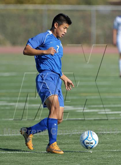 Thumbnail 2 in Faith Christian vs. Forest Lake Christian (CIF SJS D7 Final) photogallery.