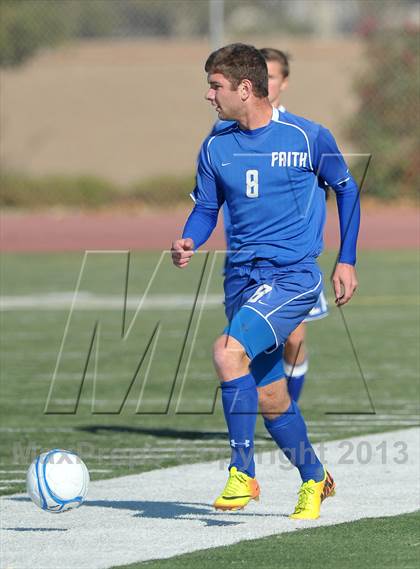Thumbnail 1 in Faith Christian vs. Forest Lake Christian (CIF SJS D7 Final) photogallery.