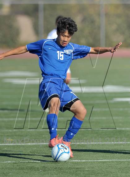 Thumbnail 3 in Faith Christian vs. Forest Lake Christian (CIF SJS D7 Final) photogallery.
