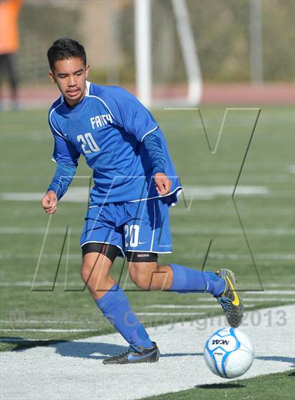 Thumbnail 3 in Faith Christian vs. Forest Lake Christian (CIF SJS D7 Final) photogallery.