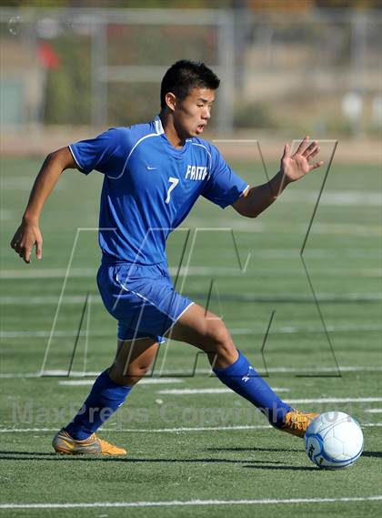 Thumbnail 3 in Faith Christian vs. Forest Lake Christian (CIF SJS D7 Final) photogallery.