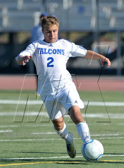 Thumbnail 2 in Faith Christian vs. Forest Lake Christian (CIF SJS D7 Final) photogallery.