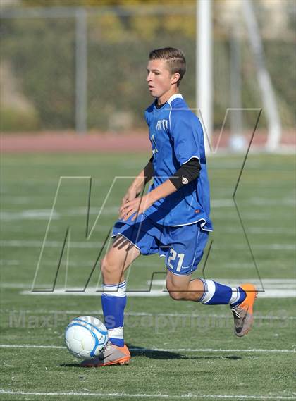 Thumbnail 2 in Faith Christian vs. Forest Lake Christian (CIF SJS D7 Final) photogallery.
