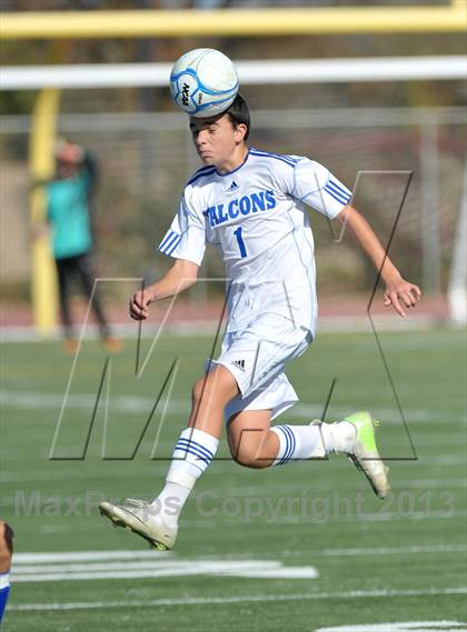 Thumbnail 2 in Faith Christian vs. Forest Lake Christian (CIF SJS D7 Final) photogallery.