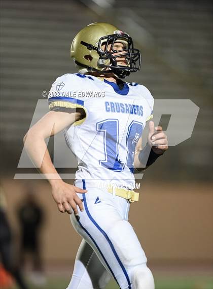 Thumbnail 2 in Victory Christian Academy vs. St. Joseph Academy (CIF SDS D6 Final) photogallery.