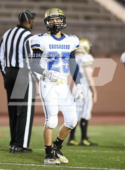 Thumbnail 2 in Victory Christian Academy vs. St. Joseph Academy (CIF SDS D6 Final) photogallery.