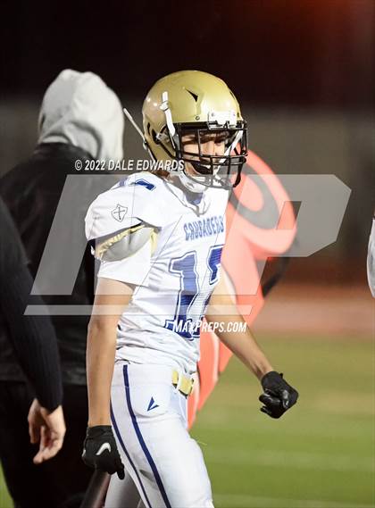 Thumbnail 2 in Victory Christian Academy vs. St. Joseph Academy (CIF SDS D6 Final) photogallery.
