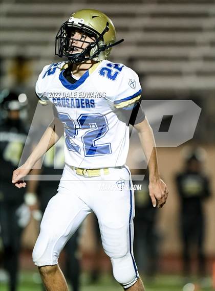 Thumbnail 2 in Victory Christian Academy vs. St. Joseph Academy (CIF SDS D6 Final) photogallery.