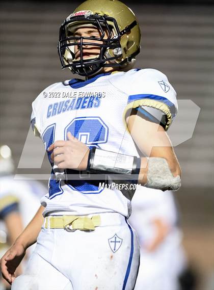 Thumbnail 3 in Victory Christian Academy vs. St. Joseph Academy (CIF SDS D6 Final) photogallery.
