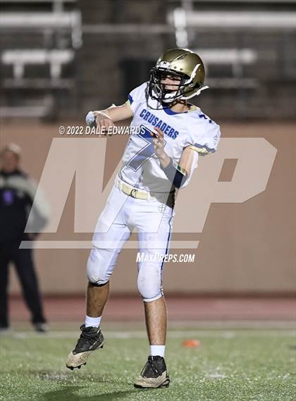 Thumbnail 2 in Victory Christian Academy vs. St. Joseph Academy (CIF SDS D6 Final) photogallery.