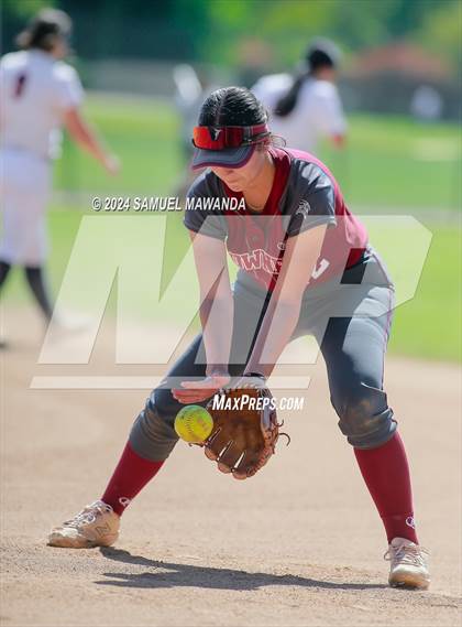 Thumbnail 3 in Downey @ Chaminade (CIFSS D1V Round 2 Playoffs) photogallery.