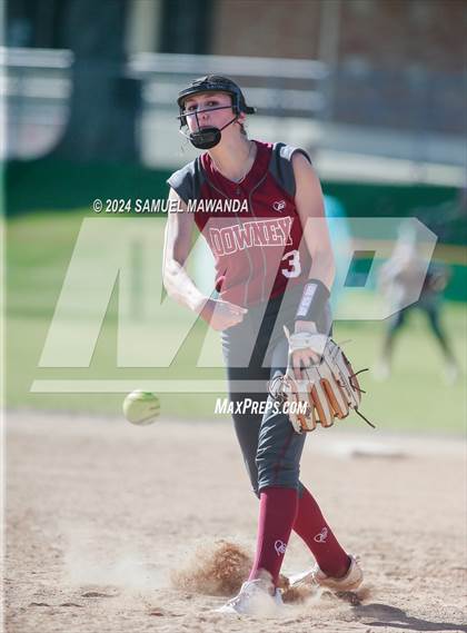 Thumbnail 2 in Downey @ Chaminade (CIFSS D1V Round 2 Playoffs) photogallery.