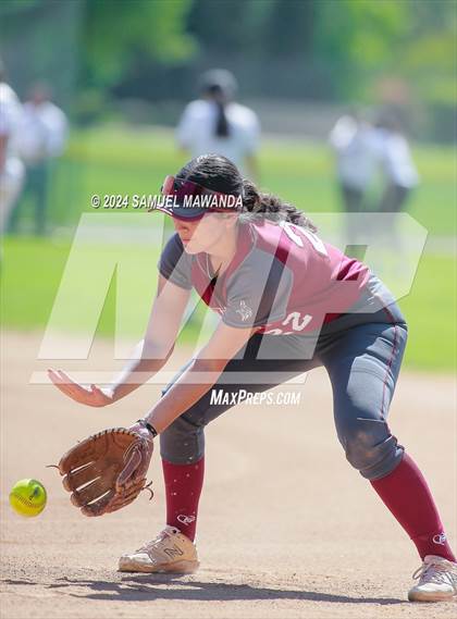 Thumbnail 3 in Downey @ Chaminade (CIFSS D1V Round 2 Playoffs) photogallery.