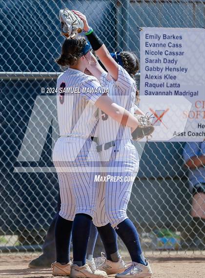 Thumbnail 3 in Downey @ Chaminade (CIFSS D1V Round 2 Playoffs) photogallery.