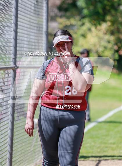 Thumbnail 3 in Downey @ Chaminade (CIFSS D1V Round 2 Playoffs) photogallery.