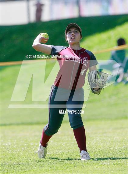 Thumbnail 3 in Downey @ Chaminade (CIFSS D1V Round 2 Playoffs) photogallery.