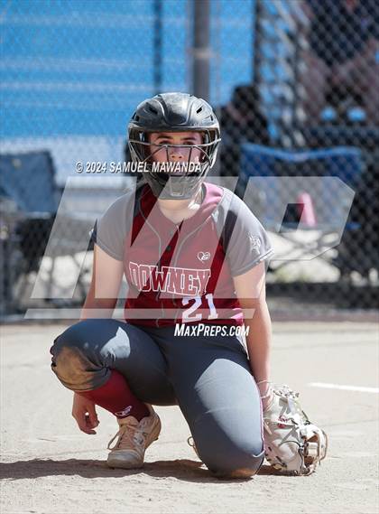 Thumbnail 1 in Downey @ Chaminade (CIFSS D1V Round 2 Playoffs) photogallery.