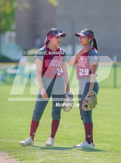 Thumbnail 2 in Downey @ Chaminade (CIFSS D1V Round 2 Playoffs) photogallery.