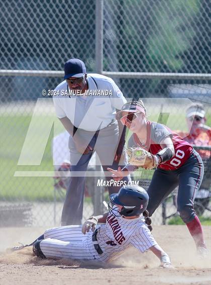 Thumbnail 3 in Downey @ Chaminade (CIFSS D1V Round 2 Playoffs) photogallery.