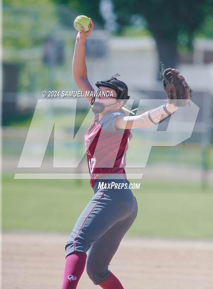 Thumbnail 3 in Downey @ Chaminade (CIFSS D1V Round 2 Playoffs) photogallery.