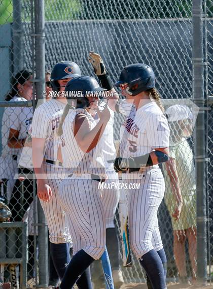 Thumbnail 3 in Downey @ Chaminade (CIFSS D1V Round 2 Playoffs) photogallery.
